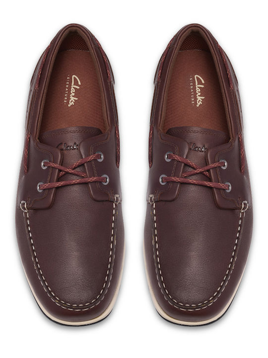 Sail Leather Men's Moccasins in Brown Colour