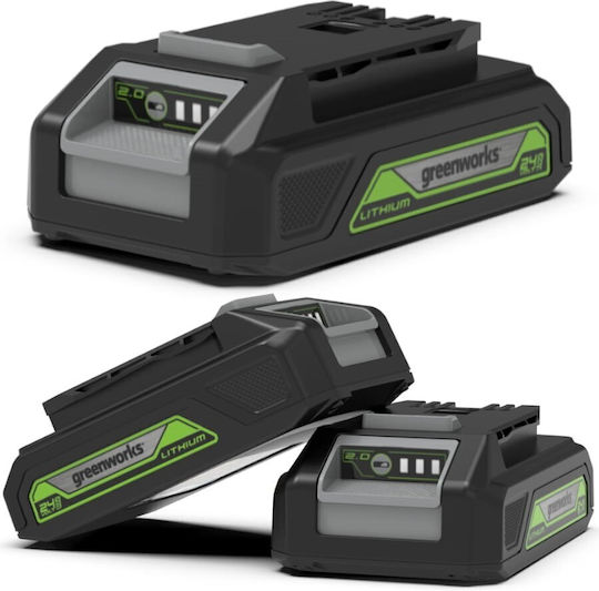 Greenworks Батерия за Инструменти 24V с Капацитет 2Ах G24B2