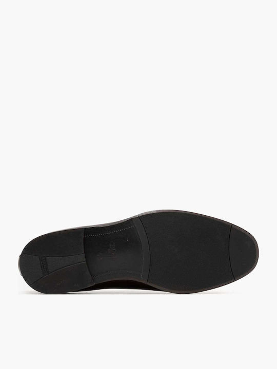 Δερμάτινα Ανδρικά Loafers σε Καφέ Χρώμα