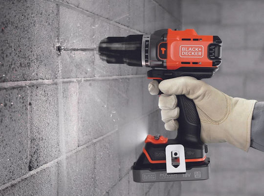 Black & Decker BCD383D2TA Δραπανοκατσάβιδο Μπαταρίας 18V