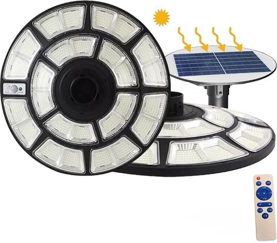 Waterproof Street Solar Light 1200W Cold White 6500K with Remote Control IP66 55cmx55cmcm