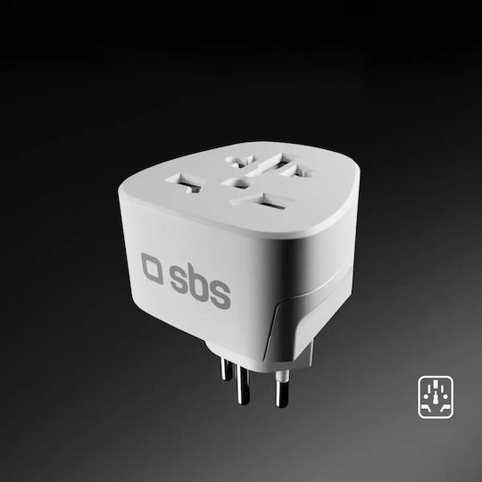 SBS Αντάπτορας Πρίζας από Universal σε Universal