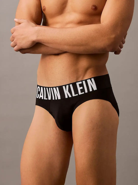Herren Slip Schwarz 3er Pack