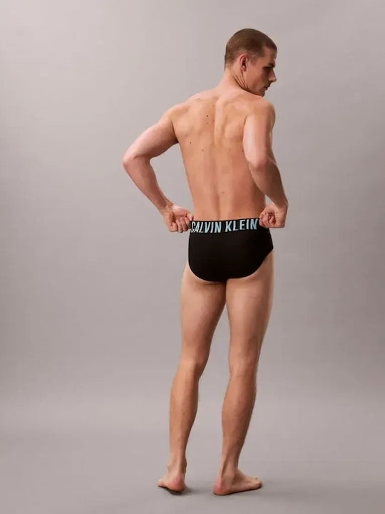 Herren Slip Schwarz 3er Pack