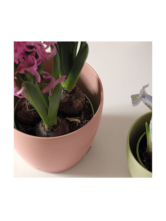 Lechuza Plastic Flower Pot Salmon 19x19x17cm
