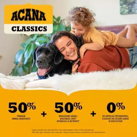 Acana Prairie Poultry 9.7kg Dry Food for Dogs Grain-Free & Gluten-Free with Poultry