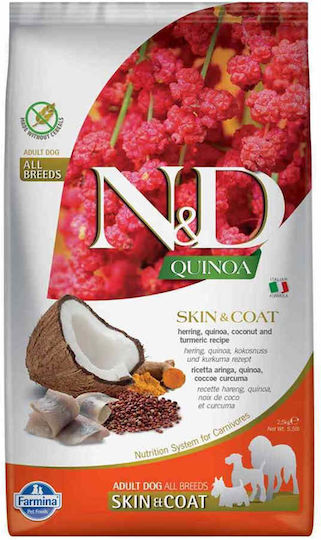 Farmina Quinoa 2.5kg Ξηρά Τροφή Σκύλων με Ρέγγα