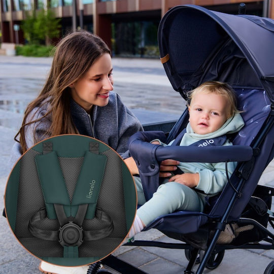Lionelo Elia Umbrella Stroller Suitable From 6+ Months Green Graphite