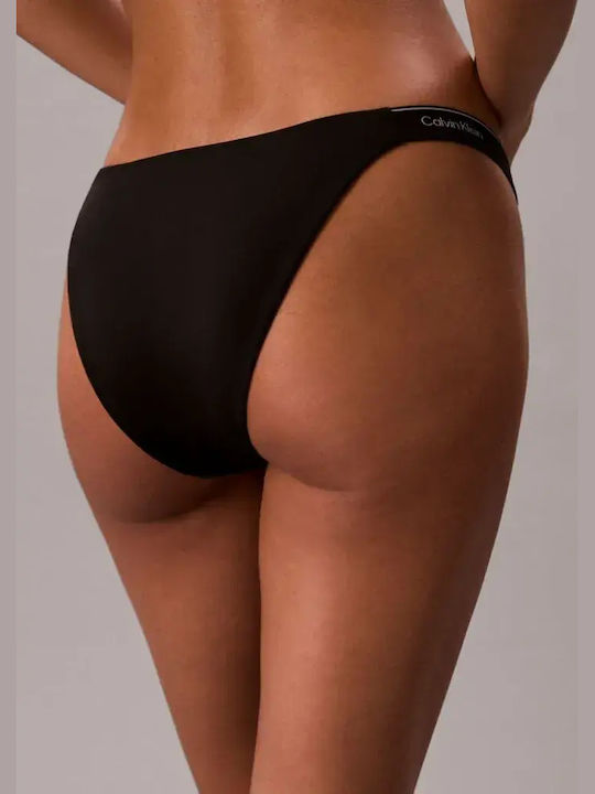 Bikinihosen Slip Schwarz