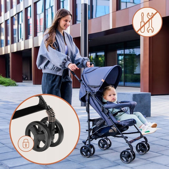 Lionelo Elia Umbrella Stroller Suitable From 6+ Months Green Graphite