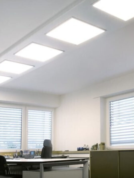 Lucas Platz Vertieft LED Panel 40W mit Kaltweiß Licht 6400K