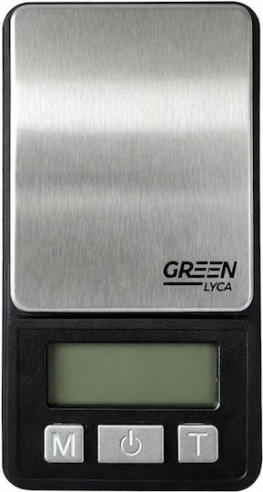 Green Lyca Precision Commercial Scale with Division 0.01gr