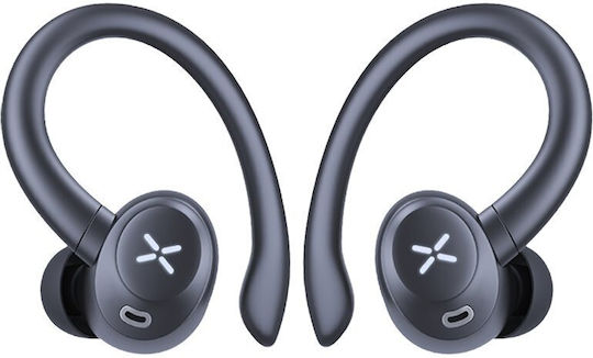Tracer T11 In Ear Безжични Слушалки с Устойчивост на Изпотяване и Калъф за Зареждане Черни