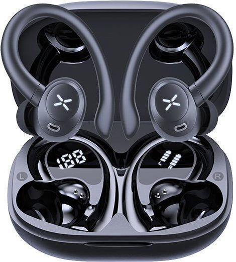 Tracer T11 In Ear Безжични Слушалки с Устойчивост на Изпотяване и Калъф за Зареждане Черни