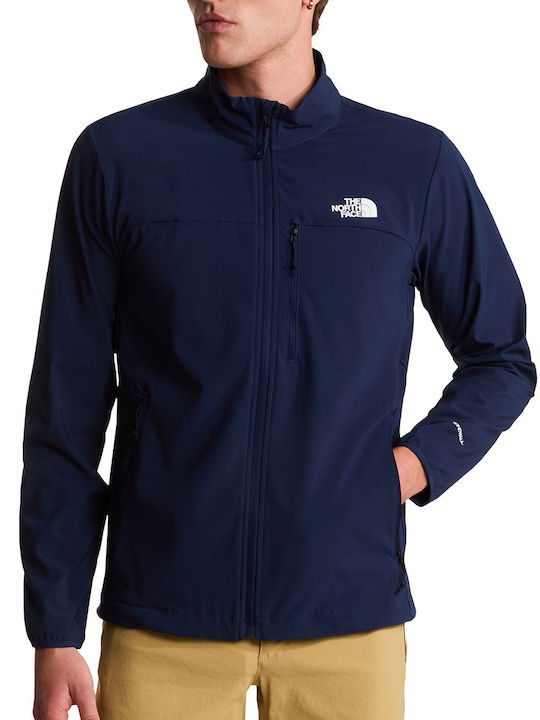 Nimble Winter Softshell Jacket Waterproof and Windproof Navy Blue