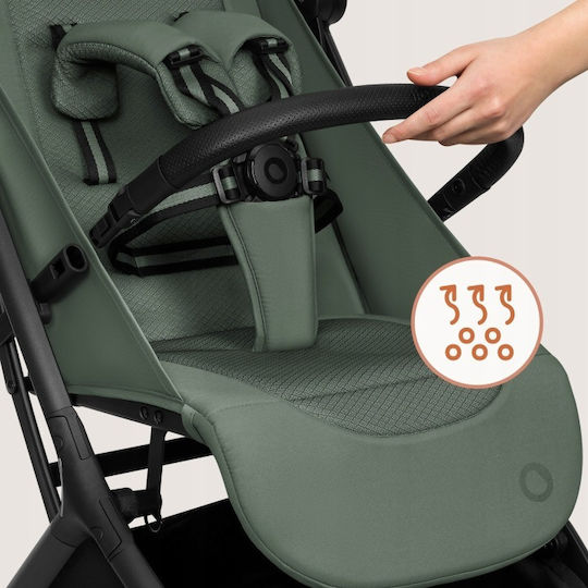 Lionelo Sia Baby Stroller Suitable from 6+ Months Green Emerald