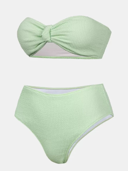 Bikini Set High Waist Green