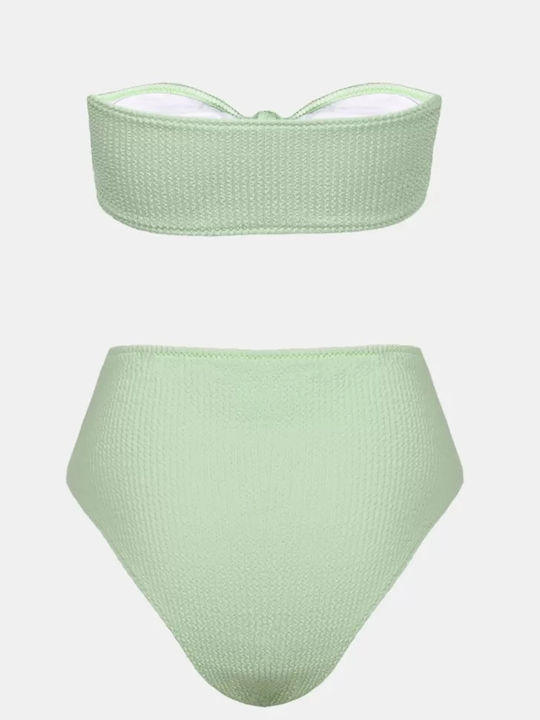 Bikini Set High Waist Green