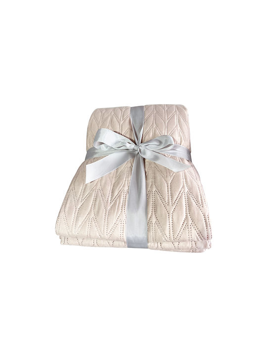 Chios Hellas Coverlet Queen Beige 220x240cm