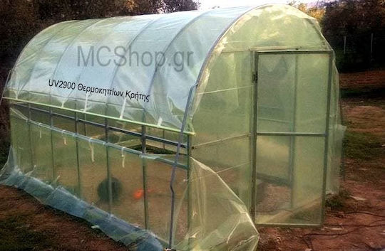 Nylon Greenhouse Cover Uv2903 3extra Kritis 180μm White Semi-Transparent Roll 10 Meters