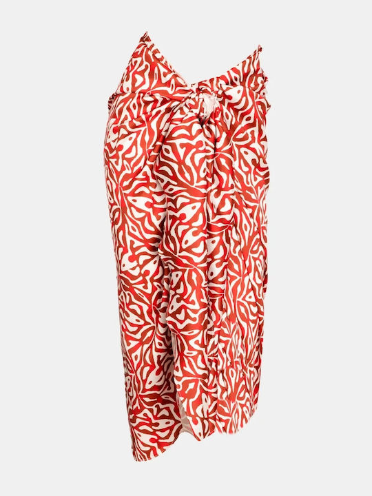 Rock Club Women's Beachwear Red Skirt