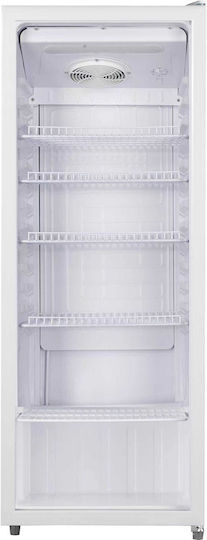Bomann Bomann Ksg 7292 White Glass Door Refrigerator 143cm