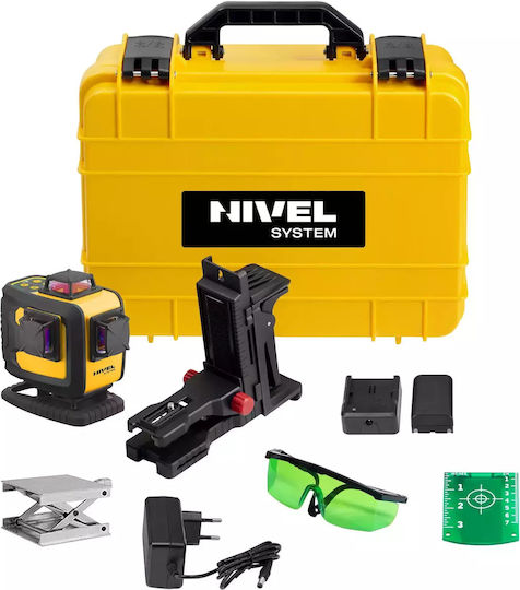 Nivel CL4D-B- SJJ-M1-EX Γραμμικό Αλφάδι Laser Πράσινης Δέσμης
