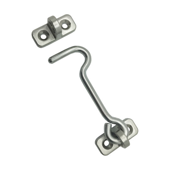 FFG Türhaken Vorhängeschloss Silber