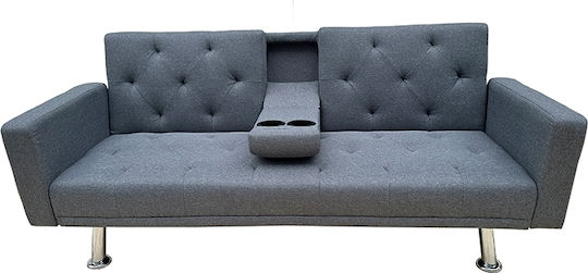 Zita Plus Dreisitzer Sofa Bett Grau 188x88x79cm