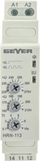 Geyer Еднофазен Напрежение Монитори HRN-113