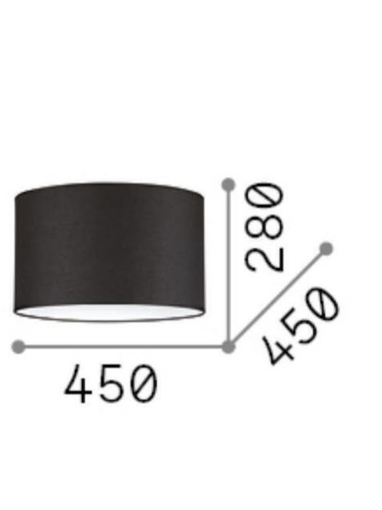 Ideal Lux Paralume Abajur 45x28 cm