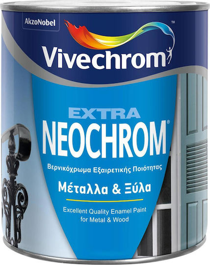 Vivechrom Βερνικόχρωμα Neochrom 0.375lt Navy Blue Γυαλιστερό