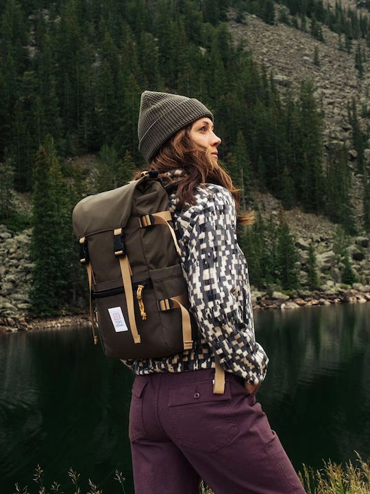 Topo Designs Rucksack Wasserdicht 20lt Schwarzes