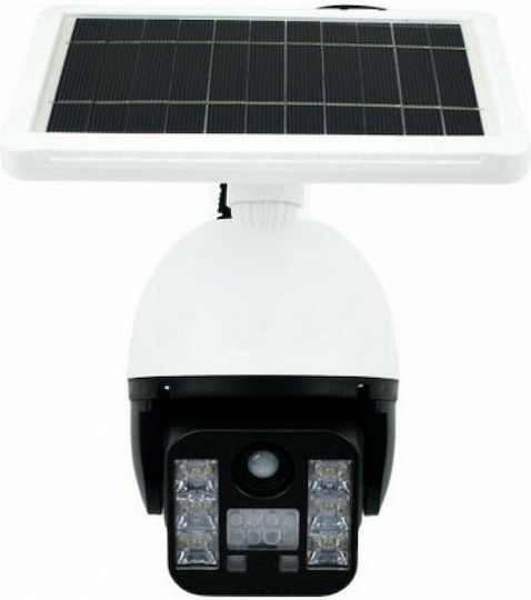 Dummy Überwachungskamera Solar mit LED-Beleuchtung