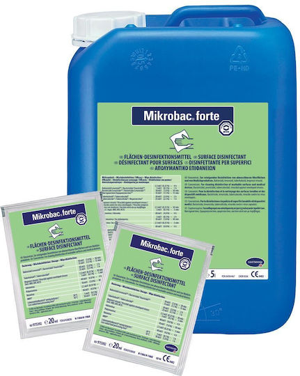 Hartmann Spezielle gewerbliche Reinigungsmittel Microbac Forte Kompakt 5 Liter