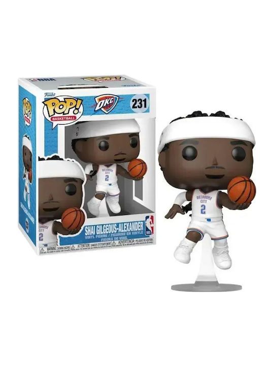 Funko Поп! Баскетбол: NBA: Oklahoma City Thunder - Shai Gilgeous-Alexander (Асоциационно издание екип) 231