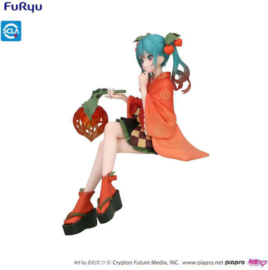Hatsune Miku Flower Fairy Winter Statue Noodle Stopper 15cm