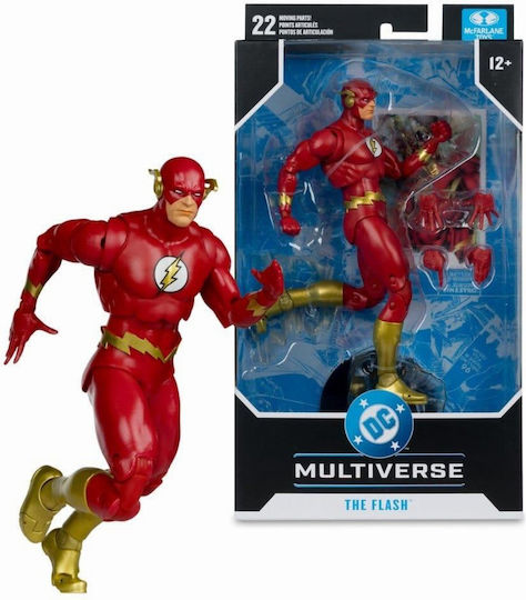 Mcfarlane Toys DC Comics: Flash Φιγούρα Δράσης σε Κλίμακα 1:10