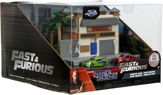 Fast & Furious Nano Metalfigs Nano Scene Toretto´s Café