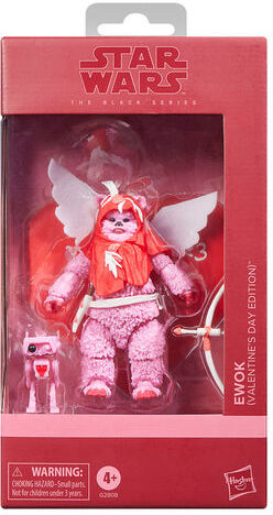 Hasbro Star Wars Star Wars Black Series Ewok Valentine's Day Edition Action Figure Scale 1:11