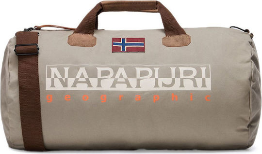 Napapijri Bering 3 Sack Voyage Beige Fabric