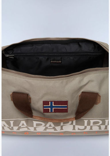 Napapijri Bering 3 Sack Voyage Beige Fabric