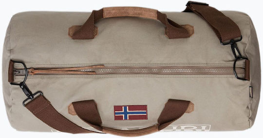 Napapijri Bering 3 Sack Voyage Beige Fabric