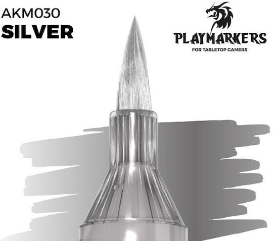 AK Interactive Playmarker Modellbau Farbe Silver