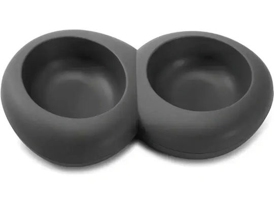 Imac Plastic Bowl Food & Water for Dog in Beige Color