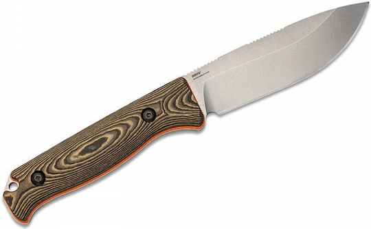Benchmade Saddle Mountain Skinner Cuțit Maro Cu Husă