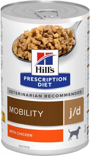 Hill's Prescription Diet j/d Joint Care Υγρή Τροφή Σκύλων σε Κονσέρβα Διαίτης με Αρνί 370gr