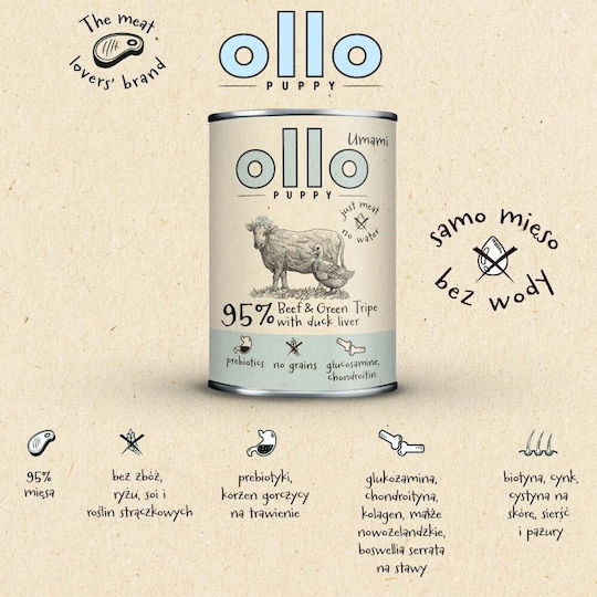 Calibra Life Wet Food for Puppies with Chicken and Rice Grain-Free 400gr