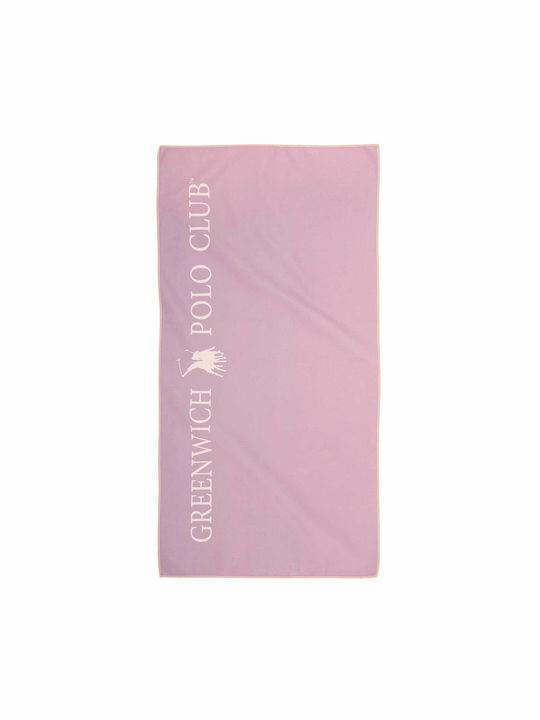 Greenwich Polo Club Fitnesshandtuch Mit Mikrofaser Rosa 45x90cm