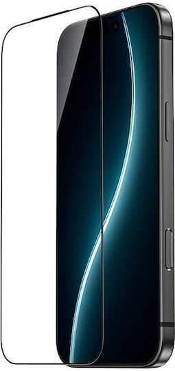 Benks Gehärtetes Glas Schwarz (iPhone 17, iPhone 16 Pro, Benks)